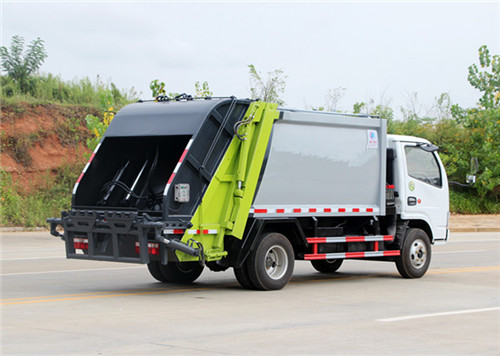東風(fēng)多利卡壓縮式垃圾車(chē)︱5噸壓縮式垃圾車(chē)圖片